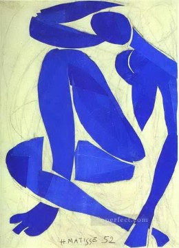 Blue Nude IV abstract fauvism Henri Matisse Oil Paintings